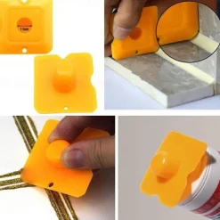 4-piece set of beautiful seam sharp mouth plastic mouth plastic scraper plastic sharp mouth and shovel rubber scraper