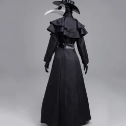 Plague Doctor Halloween Cosplay Costume Masquerade Steampunk Adults' Men's Women's Masquerade Mardi Gras Easy Halloween Costumes Dress Up