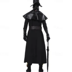 Plague Doctor Halloween Cosplay Costume Masquerade Steampunk Adults' Men's Women's Masquerade Mardi Gras Easy Halloween Costumes Dress Up