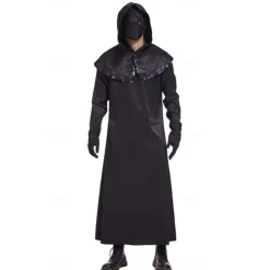 Plague Doctor Halloween Cosplay Costume Steampunk Adults' Men's Women's Masquerade Party Easy Halloween Costumes Dress Up