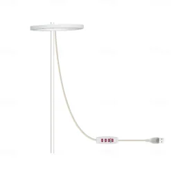 Plant Light Angel Ring Fleshy Fill light USB Colored Full Spectrum LED Bonsai Indoor Timed Dimming Growth Light is Suitable For Indoor Plants Potted Meat Fish Tank Plants 1PC