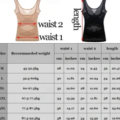 Plus Size Women Body Shaper Waist Trainer Slimming Underwear Corset Pants Slimming Belt Shapewear Corrective Underwear