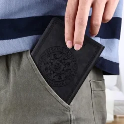 Pocket notepad portable retro pattern pu leather notebook diary notepad stationery gift