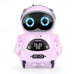 Pocket RC Robot Talking Interactive Dialogue Voice Recognition Record Singing Dancing Telling Story Mini RC Robot Toys Gift