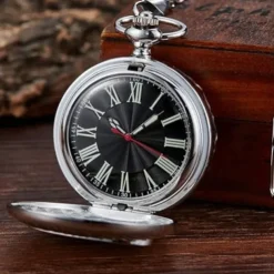 Pocket Watches to My Dad Love You Forever Gift Quartz Watch Fob Clip Chains Birthday Christmas Gift