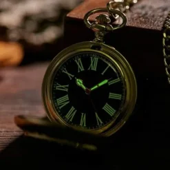 Pocket Watches to My Dad Love You Forever Gift Quartz Watch Fob Clip Chains Birthday Christmas Gift