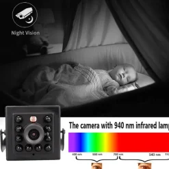 POE Mini IP Camera 4K 8MP 5MP 4MP 3MP H.265 940nm Infrared Night Vision Indoor Security Metal ONVIF IP CCTV System Video Surveillanc