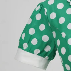 Polka Dots Retro Vintage 1950s Grease Outfits Dress Flare Dress Polka Dot Fancy Dress Women's Carnival Masquerade Daily Wear Date Adults' Dress Homecoming Dresses