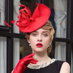 Polyester Fascinators Kentucky Derby Hat with Feather 1PC Fall Wedding / Special Occasion / Party / Evening Headpiece