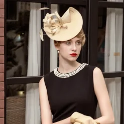 Polyester Fascinators Kentucky Derby Hat with Feather 1PC Fall Wedding / Special Occasion / Party / Evening Headpiece