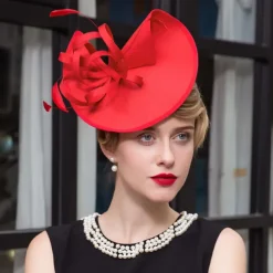 Polyester Fascinators Kentucky Derby Hat with Feather 1PC Fall Wedding / Special Occasion / Party / Evening Headpiece