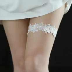 Polyester Fashion Wedding Garter With Sequin Garters Wedding / Party / Evening