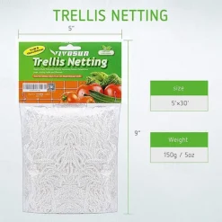 Polyester Pergola For Climbing Plants,5*15Ft Reusable DIY Net For Planting, Garden Supplies, Plant Support Structures