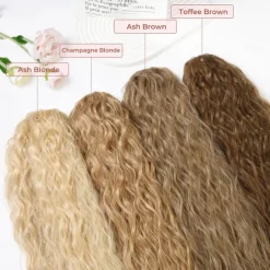 Ponytail Extension Long Wavy Drawstring Ponytail Extensions Softer Lighter Import Synthetic Clip in Hair Extensions Natural Looking Hairpiece for Women