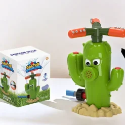 Pools & Water Fun Sprinkler Toy Pool Toys Cactus Focus Toy Adorable Parent-Child Interaction Plastic Kid's Adults' Summer Party Holiday for Boys and Girls