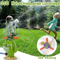 Pools & Water Fun Sprinkler Toy Pool Toys Cactus Focus Toy Adorable Parent-Child Interaction Plastic Kid's Adults' Summer Party Holiday for Boys and Girls