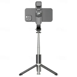 Portable 41 Inch Selfie Stick Phone Tripod With Wireless Remote Extendable Tripod Stand 360 Rotation Compatible With IPhone 13 12 11 Pro Xs Max Xr X 8 7 6 Plus Android Samsung Smartphone