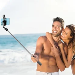 Portable 41 Inch Selfie Stick Phone Tripod With Wireless Remote Extendable Tripod Stand 360 Rotation Compatible With IPhone 13 12 11 Pro Xs Max Xr X 8 7 6 Plus Android Samsung Smartphone