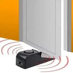 Portable Burglar-proof Doorstop Alarm Wireless Security System Home Hotel Bedroom Doorstop Locks