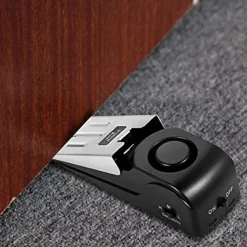 Portable Burglar-proof Doorstop Alarm Wireless Security System Home Hotel Bedroom Doorstop Locks