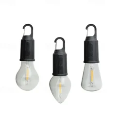 Portable Camping Light LED Camping Lamp with Hook Portable Lantern Type-C Charging Waterproof for Hiking Fishing