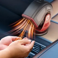 Portable Car Heater 12V / 24V Hot Air Heater Fan for Car Truck Winter Window Warmer Hand Warmer Heater