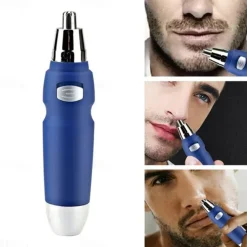 Portable Electric Ear Nose Trimmer Nose Hair Trimmer for Men Women Hair Removal Shaving Razor Eyebrow Trimmer Beard Shaver