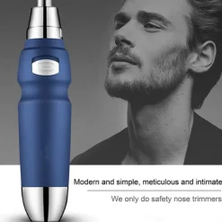 Portable Electric Ear Nose Trimmer Nose Hair Trimmer for Men Women Hair Removal Shaving Razor Eyebrow Trimmer Beard Shaver
