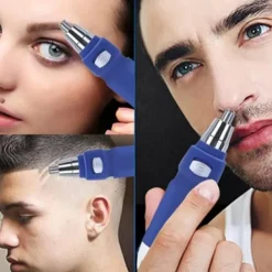 Portable Electric Ear Nose Trimmer Nose Hair Trimmer for Men Women Hair Removal Shaving Razor Eyebrow Trimmer Beard Shaver