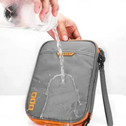 Portable Electronic Accessories Travel case,Cable Organizer Bag Gadget Carry Bag for iPad,Cables,Power,USB Flash Drive, Charger