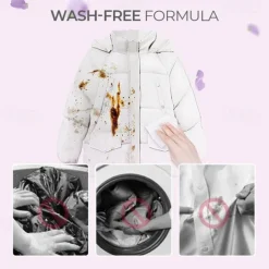 Portable Emergency Stain Removal Wet Wipes Quick and Convenient Emergency Stain Remover Wet Wipes for Clothes, Non-Wash, Gentle on Fabrics