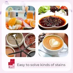 Portable Emergency Stain Removal Wet Wipes Quick and Convenient Emergency Stain Remover Wet Wipes for Clothes, Non-Wash, Gentle on Fabrics