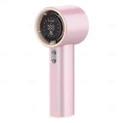 Portable High-Speed Fan Ultra-High Wind, 1–100 Stepless Speeds, LED Digital Display, Smart Touch Control, Anti-Loss Lanyard