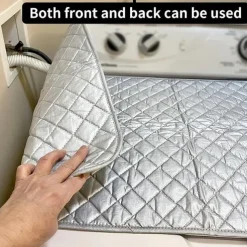 Portable Ironing Mat Blanket (Iron Anywhere) Ironing Board Replacement, Iron Board Alternative Cover Portable Ironing Board Cover/Padding /Quilting Washer/Dryer Heat Pad