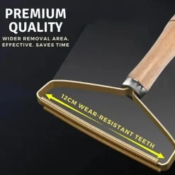 Portable Lint Remover Clothes Fuzz Fabric Shaver Brush Tool Power-Free Fluff Removing Roller for Sweater Woven Coat