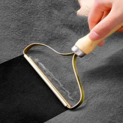 Portable Lint Remover Clothes Fuzz Fabric Shaver Brush Tool Power-Free Fluff Removing Roller for Sweater Woven Coat