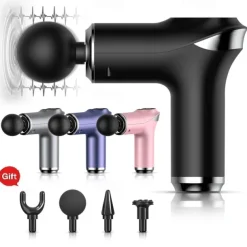 Portable Massage Gun High Frequency Muscle Vibration Massager For The Whole Body Deep Relaxation Muscle Pain Relief Fitness Massager