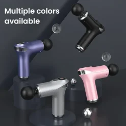 Portable Massage Gun High Frequency Muscle Vibration Massager For The Whole Body Deep Relaxation Muscle Pain Relief Fitness Massager