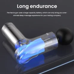 Portable Massage Gun High Frequency Muscle Vibration Massager For The Whole Body Deep Relaxation Muscle Pain Relief Fitness Massager