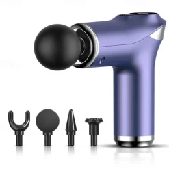 Portable Massage Gun High Frequency Muscle Vibration Massager For The Whole Body Deep Relaxation Muscle Pain Relief Fitness Massager