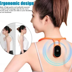 Portable Mericle Ultrasonic Lymphatic Soothing Body Slimory Ultrasonic Lymphatic Soothing Neck Massager Instrument Neck Care