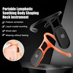 Portable Mericle Ultrasonic Lymphatic Soothing Body Slimory Ultrasonic Lymphatic Soothing Neck Massager Instrument Neck Care