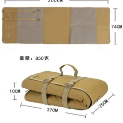 Portable Military Enthusiast Tactical Remote Shooting Mat, Field Training Mat, Camping Moisture-Proof Mat, Thickened Design for Comfort, Durable, Non-Slip, Ideal for Outdoor Activities, Hunting, Shooting, and Napping