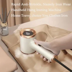 Portable Mini Ironing Machine Handheld mini ironing board Travel Mini Ironing Machine for Clothes Portable Iron Steamer Fast Preheating Steam Dry Ironing For Home and Travel