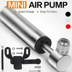 Portable Pocket Bike-Pump 120 PSI High Pressure Mini Bike Pump Fits Presta/Schrader Valve Ultralight Bicycle Tire Pump Bikes Repair Kit Stonego Cycling Accessories for Road Mountain Outdoor Sports