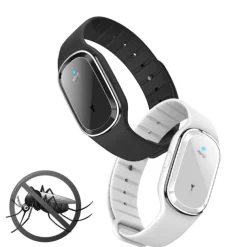 Portable Ultrasonic Mosquito Killer Smart Watch – Waterproof Physical Repellent Bracelet