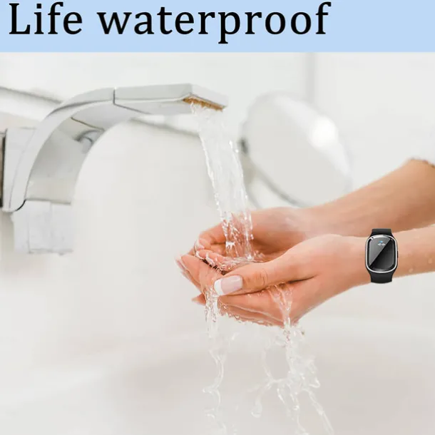 Portable Ultrasonic Mosquito Killer Smart Watch – Waterproof Physical Repellent Bracelet