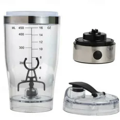 Portable USB Rechargeable Protein Shaker Bottle Electric Mixer Cup