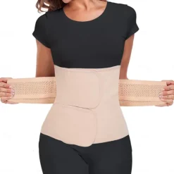 Postpartum Belly Band & Abdominal Binder Post Surgery Compression Wrap Recovery Support Belt