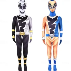 Power Rangers Kishiryu Sentai Ryusoulger Bodysuits Costumes Movie Cosplay for Men's Women's Boys Kid's Adults' Masquerade Performance Party